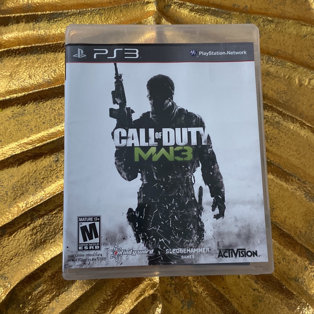 Ps3 playstation 3 call of duty modern warfare 3